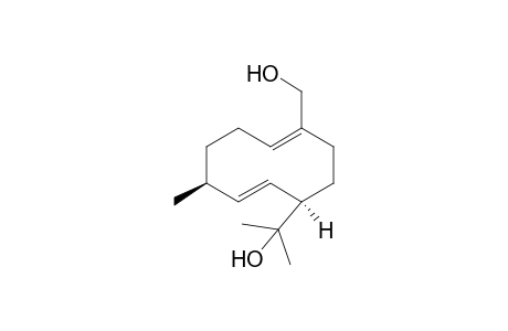 2-(rel-(1R,2E,4S,7Z)-8-(hydroxymethyl)-4-methylcyclodeca-2,7-dien-1-yl)-propan-2-ol