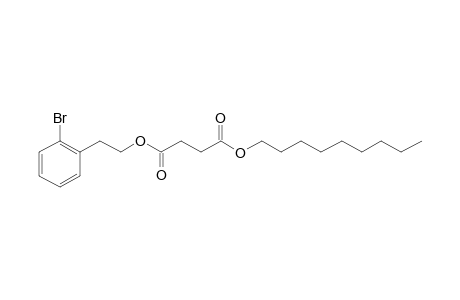 Succinic acid, 2-bromophenethyl nonyl ester