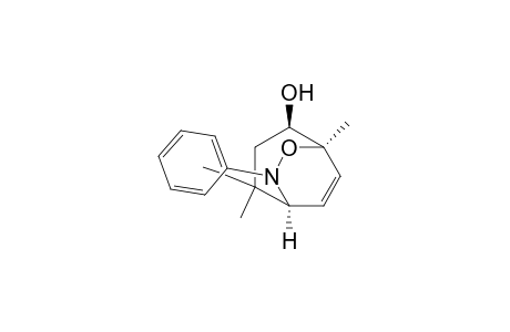 6-Oxa-7-azabicyclo[3.2.2]non-8-en-4-ol, 2,2,5-trimethyl-7-phenyl-, (1.alpha.,4.beta.,5.alpha.)-