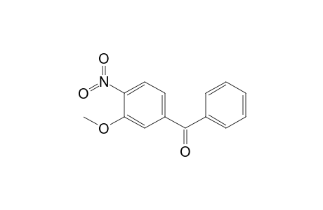 (3-methoxy-4-nitro-phenyl)-phenyl-methanone