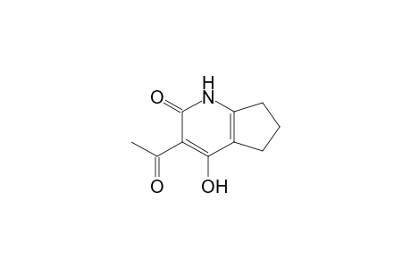 2H-1-Pyrindin-2-one, 3-acetyl-1,5,6,7-tetrahydro-4-hydroxy-