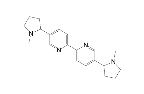 5-(1-methylpyrrolidin-2-yl)-2-[5-(1-methylpyrrolidin-2-yl)pyridin-2-yl]pyridine