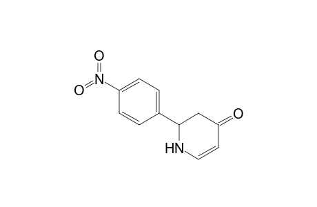 2-(4-nitrophenyl)-2,3-dihydro-1H-pyridin-4-one