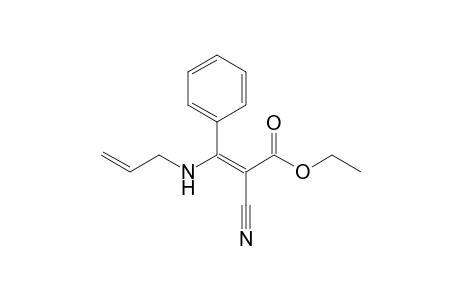 Ethyl 3-(allylamino)-2-cyano-3-phenylpropenoate