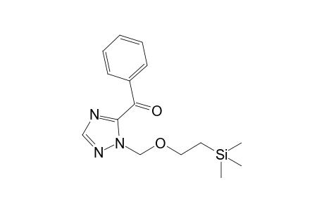 Phenyl-1-[2-(trimethylsilyl)ethoxy]methyl-1H-1,2,4-triazol-5-yl ketone