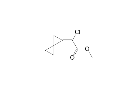 Methyl 2-Chloro-2-spiropentylideneacetate