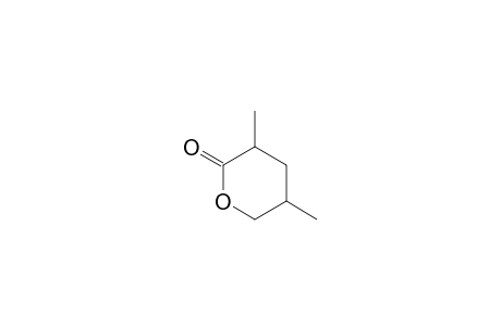 2H-Pyran-2-one, tetrahydro-3,5-dimethyl-