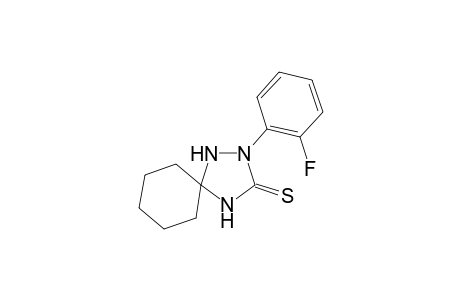 1,2,4-Triazaspiro[4.5]decane-3-thione, 2-(2-fluorophenyl)-