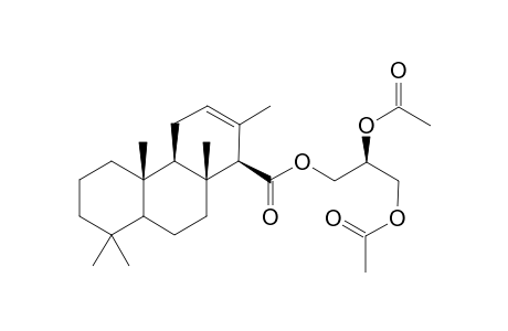 (-)-ent-Isocopalic acid 2,3-diacetoxypropyl ester