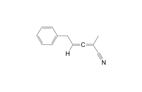 4-Benzyl-2-methyl-2,3-allenenitrile