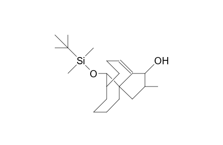 (1S,2R,3AS, 8S,12S)-12-(T-butyl-dimethyl-silyloxy)-decahydro-2-methyl-3a,8-methano-3ah-cyclopentacyclododecen-1-ol