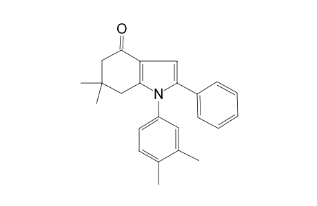 1-(3,4-Dimethylphenyl)-6,6-dimethyl-2-phenyl-1,5,6,7-tetrahydro-4H-indol-4-one
