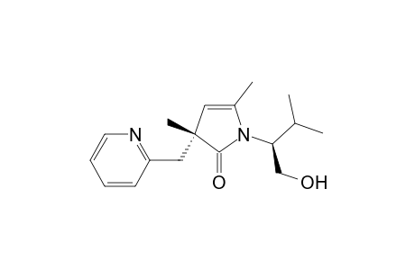 2H-Pyrrol-2-one, 1,3-dihydro-1-[1-(hydroxymethyl)-2-methylpropyl]-3,5-dimethyl-3-(2-pyridinylmethyl)-, [S-(R*,S*)]-