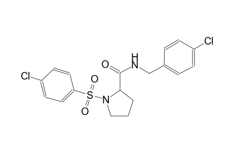 2-pyrrolidinecarboxamide, N-[(4-chlorophenyl)methyl]-1-[(4-chlorophenyl)sulfonyl]-