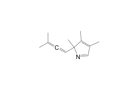 2H-Pyrrole, 2,3,4-trimethyl-2-(3-methyl-1,2-butadienyl)-