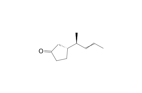 (3r*)-3-((1r*)-1-methyl-2-butenyl)cyclopentanone