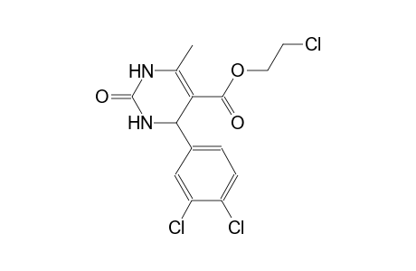 2-chloroethyl 4-(3,4-dichlorophenyl)-6-methyl-2-oxo-1,2,3,4-tetrahydro-5-pyrimidinecarboxylate