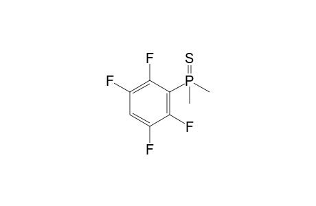 Dimethyl(2,3,5,6-tetrafluorophenyl)phosphane sulfide