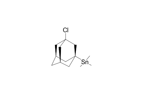 1-CHLORO-3-(TRIMETHYLSTANNYL)-ADAMANTANE;X=Cl,Y=SN-ME3