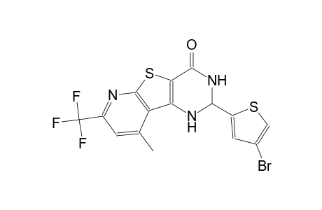 2-(4-bromo-2-thienyl)-9-methyl-7-(trifluoromethyl)-2,3-dihydropyrido[3',2':4,5]thieno[3,2-d]pyrimidin-4(1H)-one