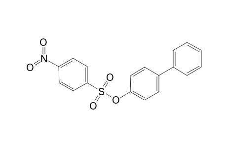 4-Nitro-benzenesulfonic acid biphenyl-4-yl ester