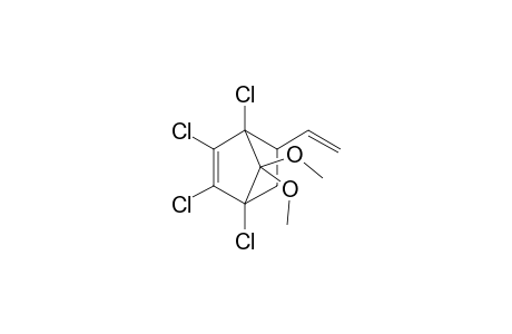 exo,endo-5-Vinyl-1,2,3,4-tetrachloro-7,7-dimethoxynorborn-2-ene