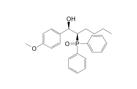 (1R,2R)-2-diphenylphosphoryl-1-(4-methoxyphenyl)hexan-1-ol
