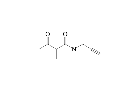 N-Methyl-N-propargyl-3-methyl-2-oxobutanamide