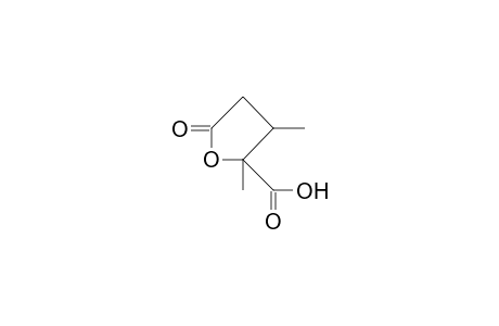 trans.beta.-Methyl.gamma.-carboxy.gamma.-valerolactone