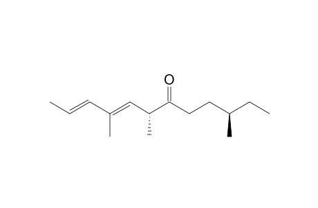(2E,4E,6R,10R)-4,6,10-Trimethyl-2,4-dodecadien-7-one