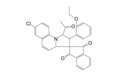 (1'R,2'R)-1'-acetyl-7'-chloro-2'-(2-ethoxyphenyl)-2',3a'-dihydro-1'H-spiro[indene-2,3'-pyrrolo[1,2-a]quinoline]-1,3-dione