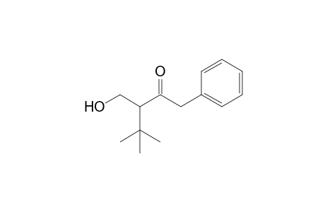3-(1,1-Dimethyl)ethyl-1-phenyl-4-hydroxy-2-butanone
