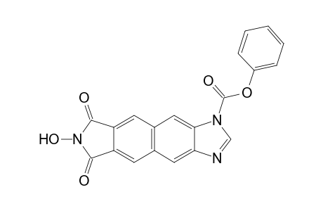 1-Carbophenoxy-N-hydroxy-1H-naphth[2,3-d]imidazole-6,7-dicarboximide