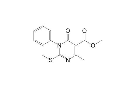 Methyl 6-methyl-3-phenyl-2-methylthio-3,4-dihydropirimidin-4-one-5-carboxylate