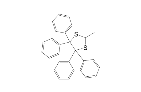2-Methyl-4,4,5,5-tetraphenyl-1,3-dithiolane