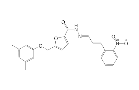 5-[(3,5-dimethylphenoxy)methyl]-N'-[(E,2E)-3-(2-nitrophenyl)-2-propenylidene]-2-furohydrazide