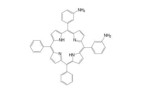 Benzenamine, 3,3'-(15,20-diphenyl-21H,23H-porphine-5,10-diyl)bis-