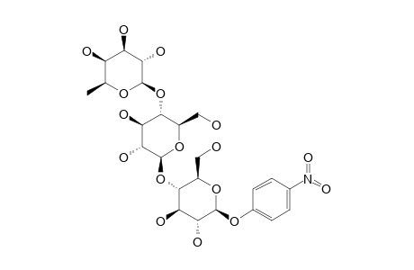 4-NITROPHENYL-BETA-D-FUCOPYRANOSYL-(1->4)-BETA-D-CELLOBIOSIDE