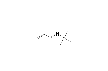 2-Propanamine, 2-methyl-N-(2-methyl-2-butenylidene)-
