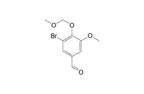 3-bromo-5-methoxy-4-(methoxymethoxy)benzaldehyde