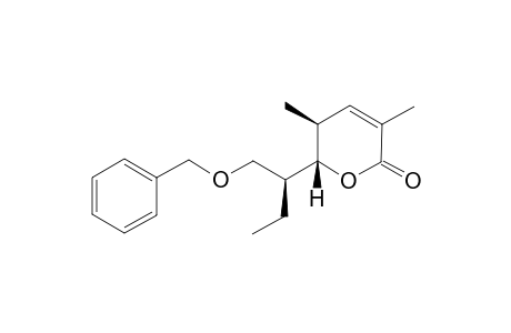 (2Z.4S,5S,6S)-6-Benzyloxymethyl-2,4-dimethyloct-2-en-5-olide