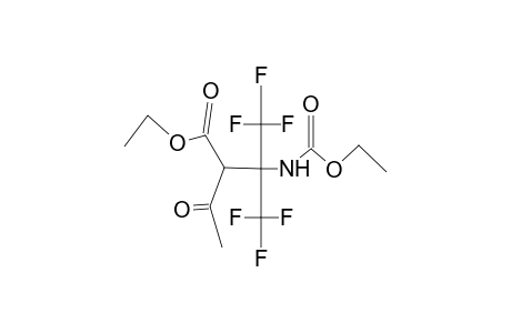 2-[acetyl(ethoxycarbonyl)methyl]amino-2-ethoxycarbonylamino-1,1,1,3,3,3-hexafluoropropane
