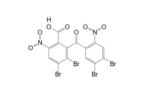 3,4-dibromo-2-(4,5-dibromo-2-nitrobenzoyl)-6-nitrobenzoic acid