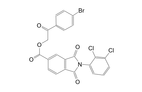 1H-isoindole-5-carboxylic acid, 2-(2,3-dichlorophenyl)-2,3-dihydro-1,3-dioxo-, 2-(4-bromophenyl)-2-oxoethyl ester