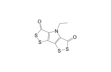 4-Ethylbis[1,2]dithiolo[4,5-b][5',4'-d]pyrrole-3,5-dione