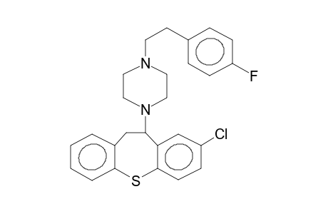 2-CHLORO-11-{4-[2-(4-FLUOROPHENYL)ETHYL]PIPERAZINO}-10,11-DIHYDRODIBENZO[B,F]THIEPIN