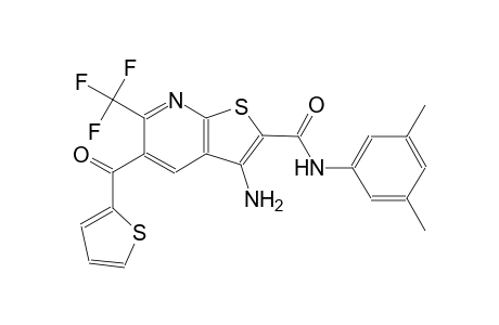 thieno[2,3-b]pyridine-2-carboxamide, 3-amino-N-(3,5-dimethylphenyl)-5-(2-thienylcarbonyl)-6-(trifluoromethyl)-
