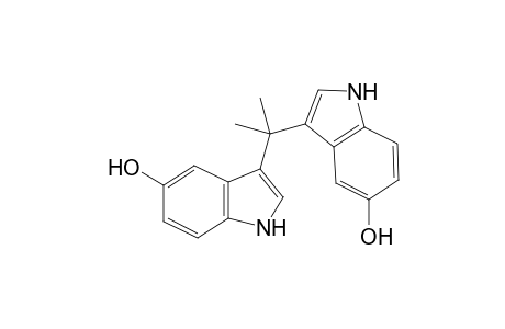 2,2-Bis-(5-hydroxyindol-3-yl)propane