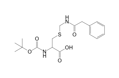 N(a)-(tert-Butoxycarbonyl)-S-(phenylacetamidomethyl)-L-cysteine
