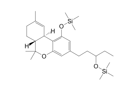 3'-Trimethylsilyloxy-1-0-trimethylsilyl-.delta.9-6a,10a-trans-tetrahydrocannabinol
